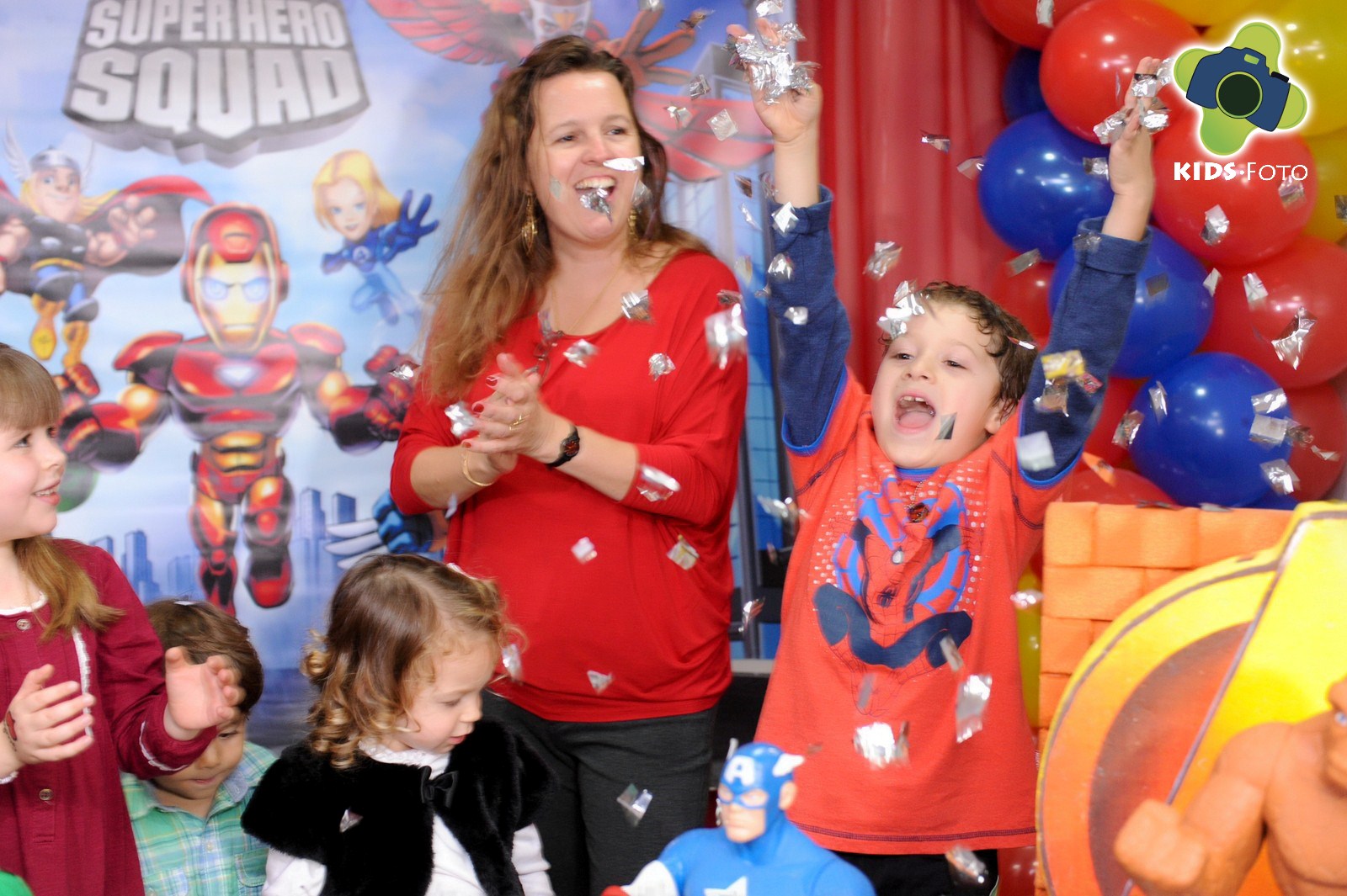 Festa de aniversário de 8 anos do Lucas, realizada no Brincalhão, por Kids Foto