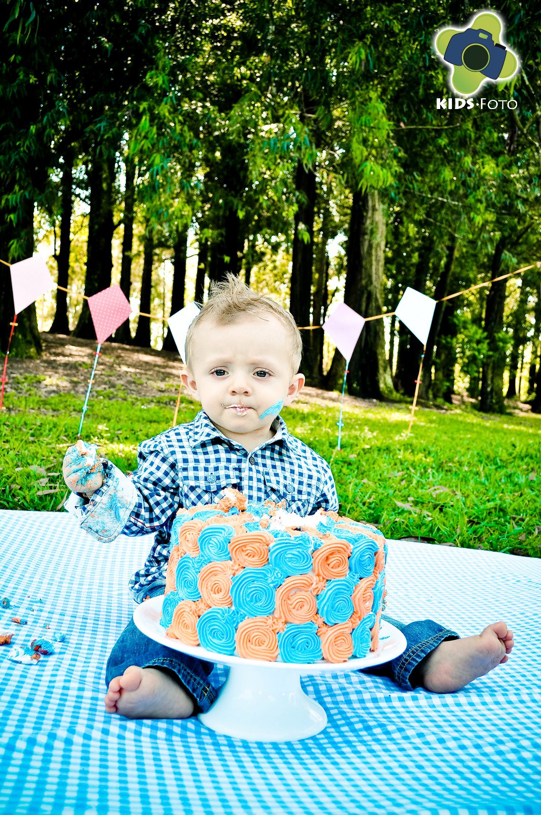 Smash The Cake do Dudu, por Kids Foto